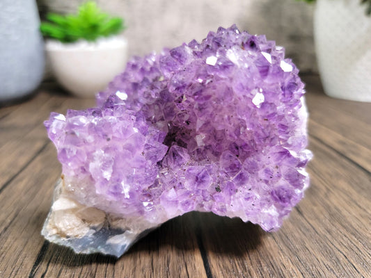 Amethyst Geode Cluster 1.145 Lbs., 4.2"