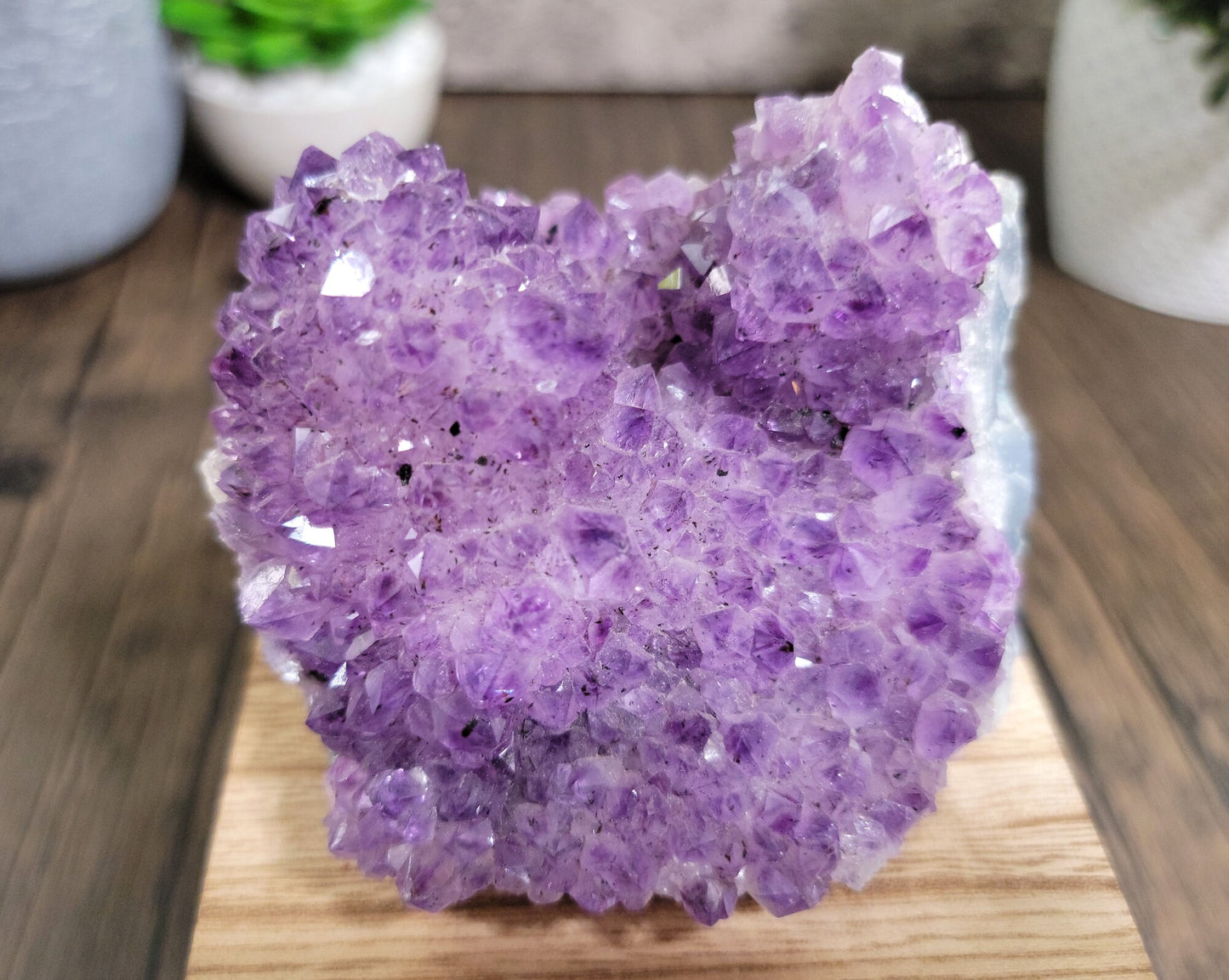 Amethyst Geode Cluster 1.145 Lbs., 4.2"