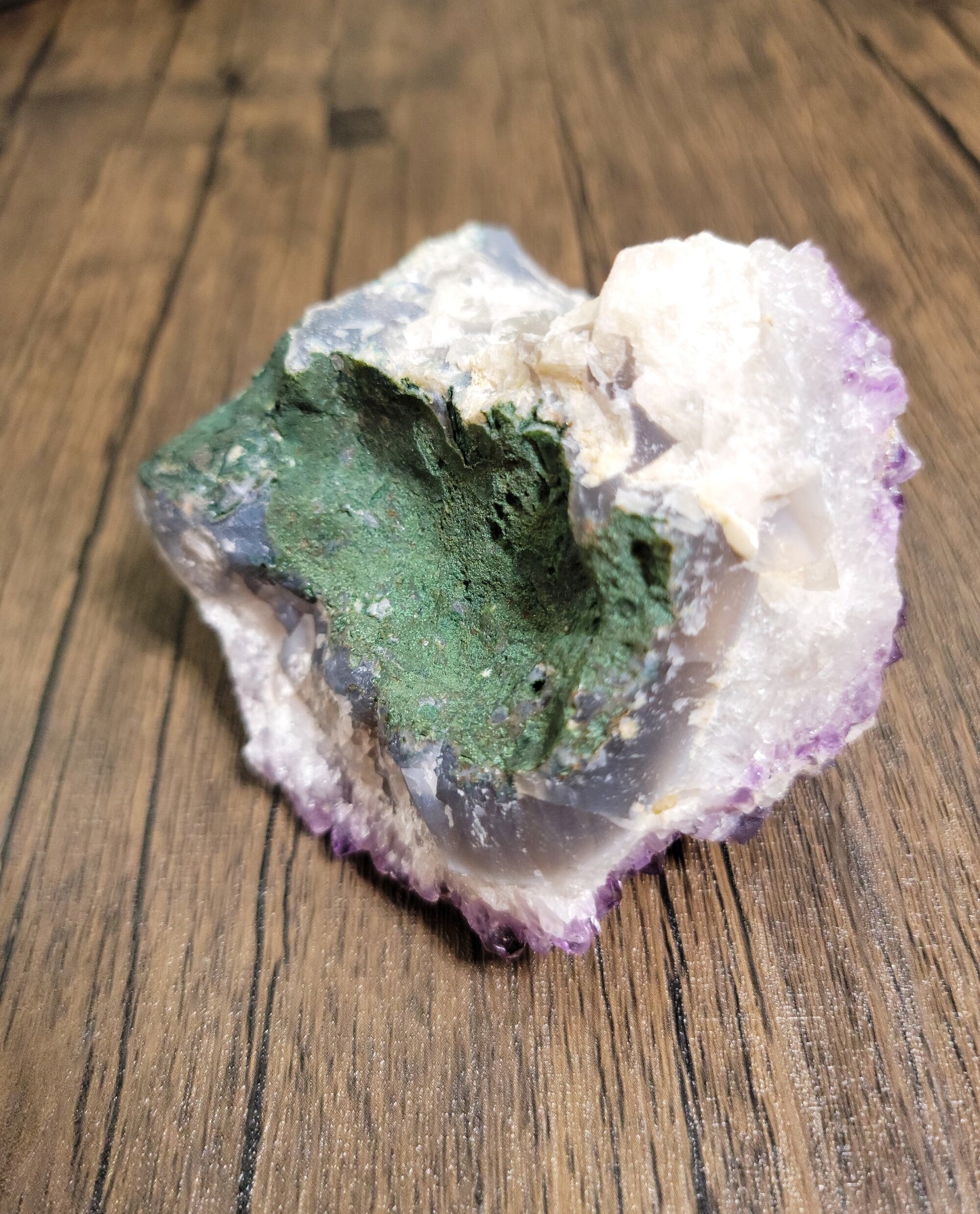 Amethyst Geode Cluster 1.145 Lbs., 4.2"