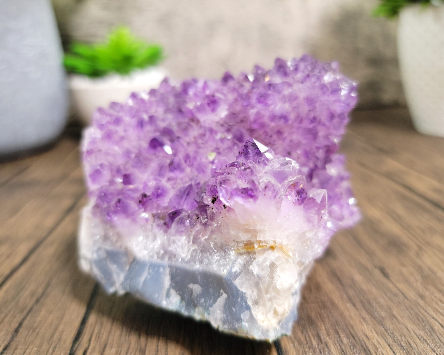Amethyst Geode Cluster 1.145 Lbs., 4.2"