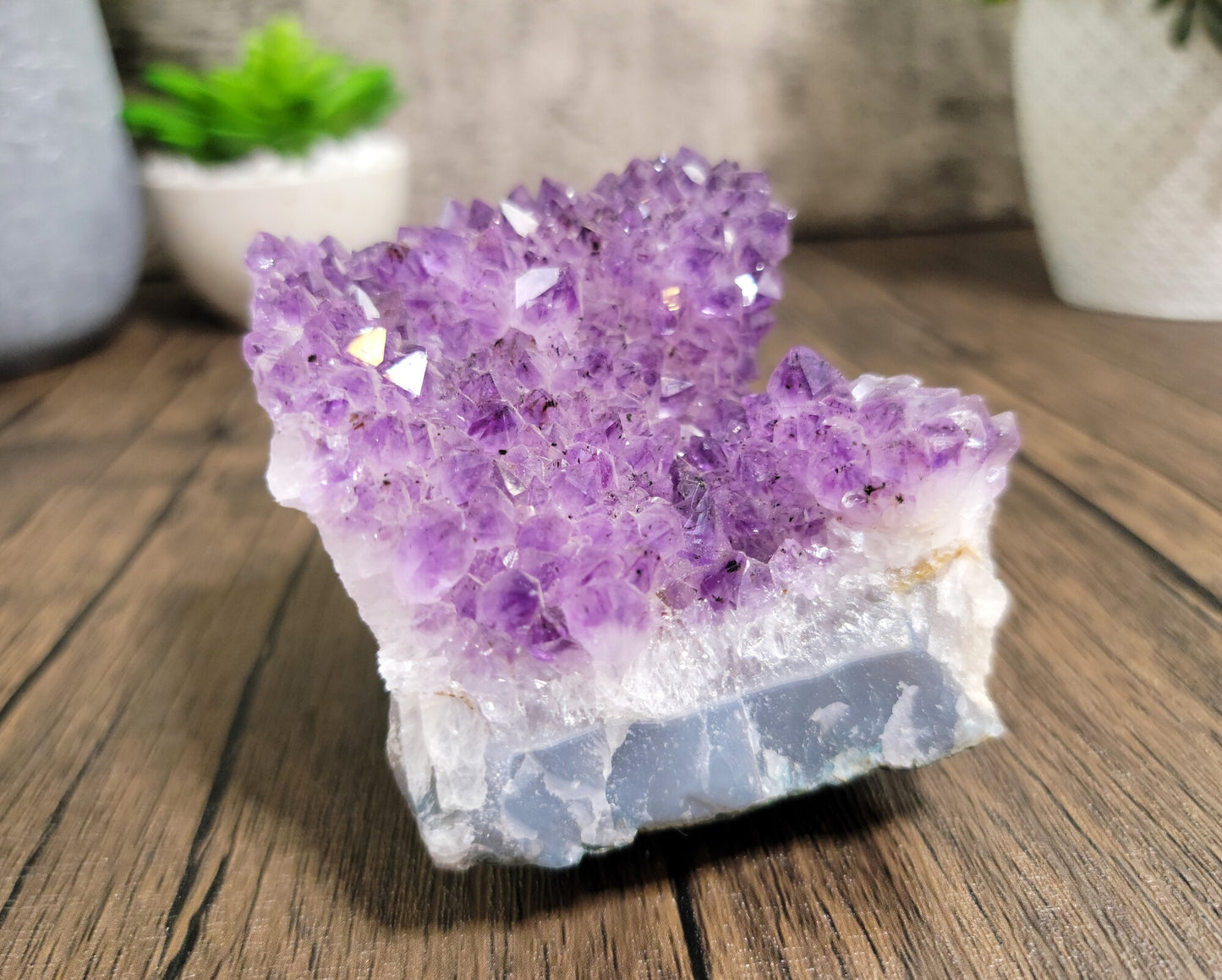 Amethyst Geode Cluster 1.145 Lbs., 4.2"