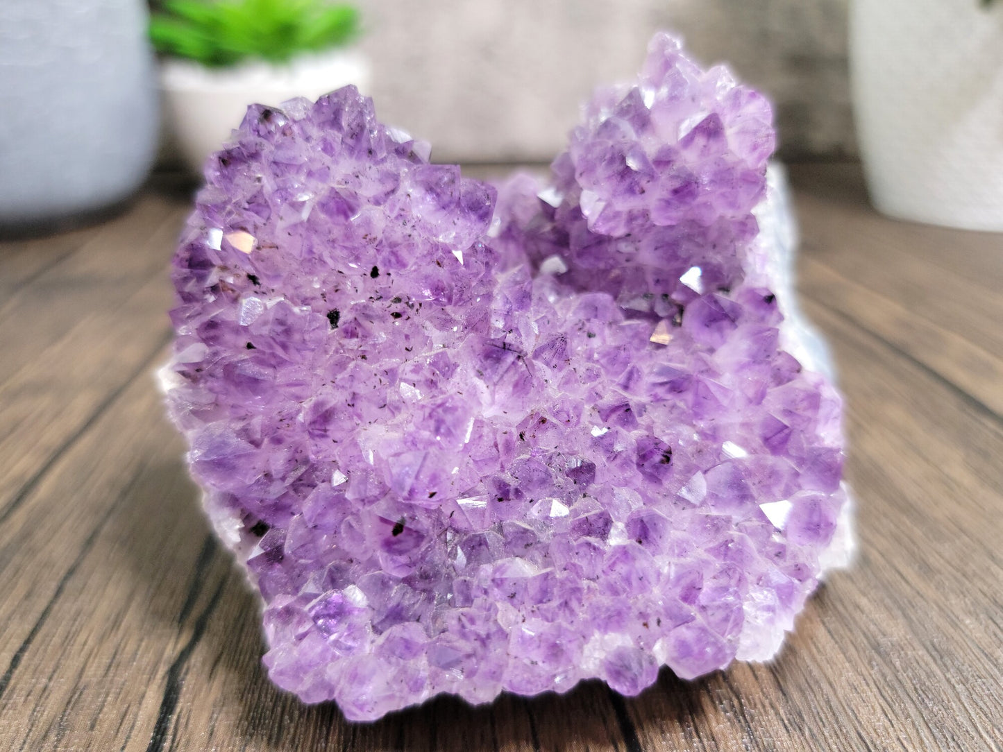Amethyst Geode Cluster 1.145 Lbs., 4.2"