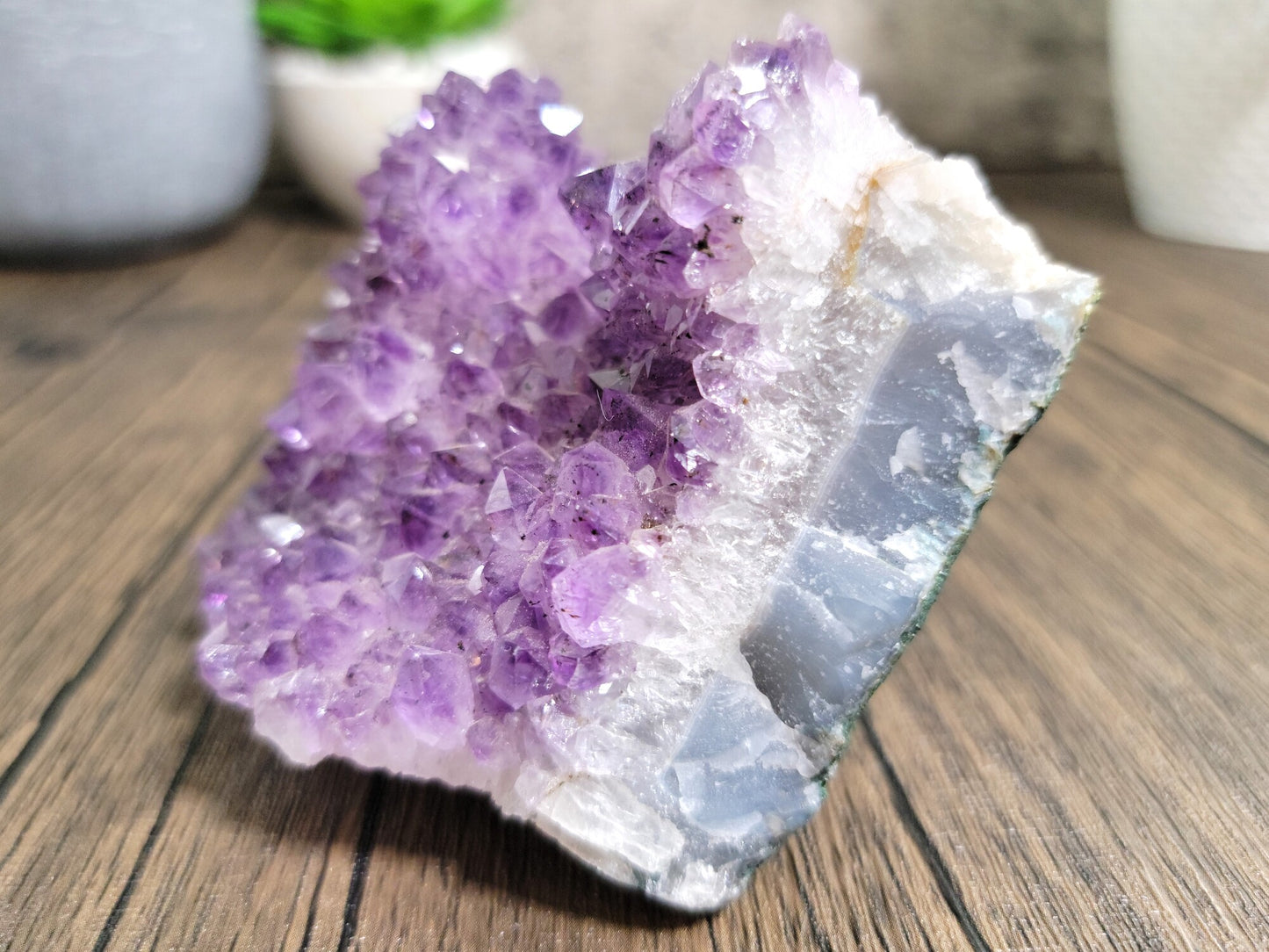 Amethyst Geode Cluster 1.145 Lbs., 4.2"
