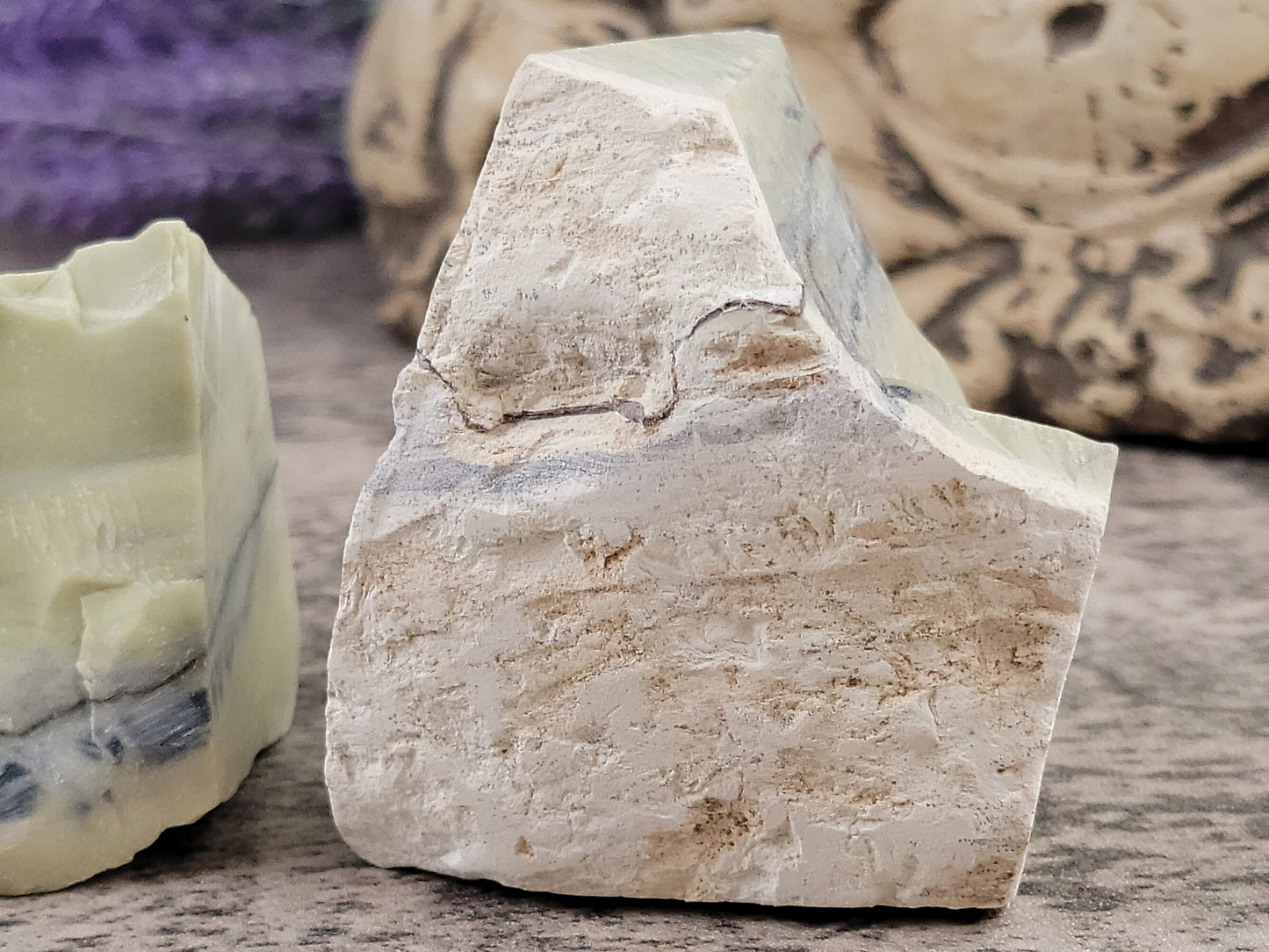 Archaen Butterstone, Polished and Raw