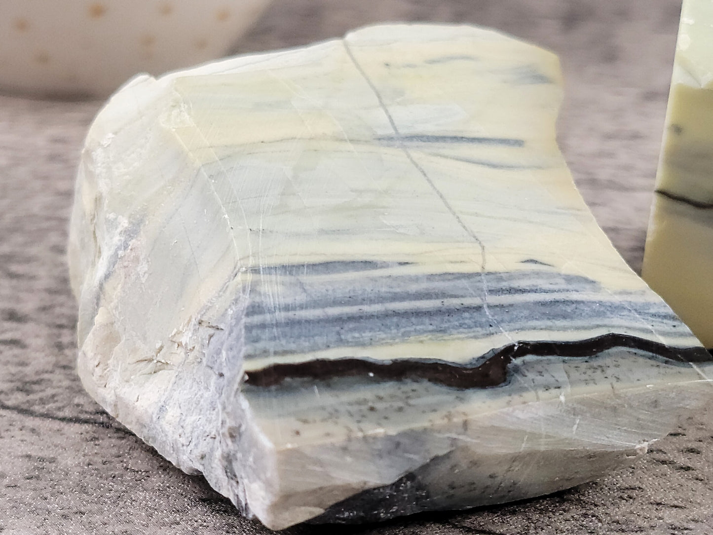 Archaen Butterstone, Polished and Raw