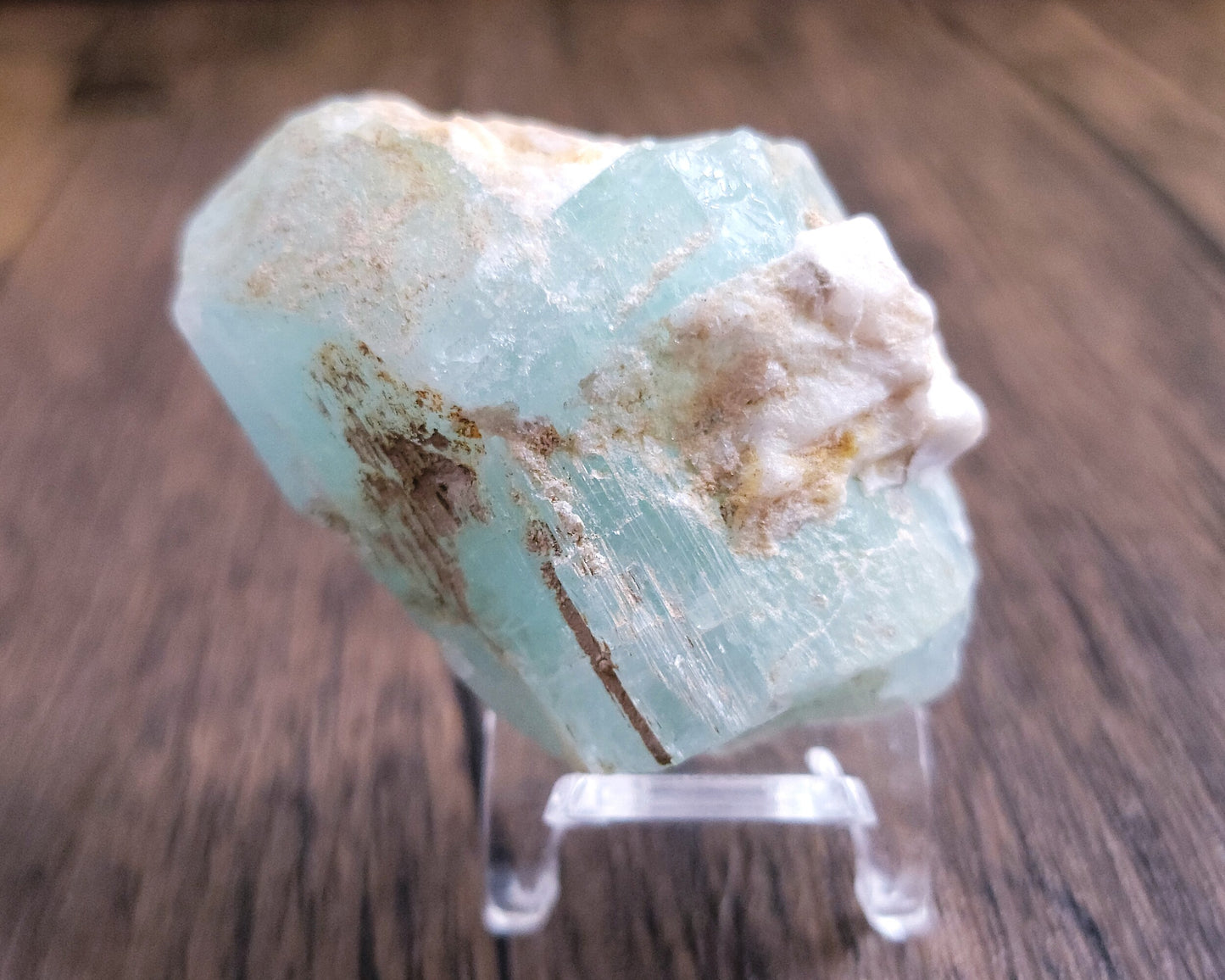 Aquamarine, Blue, Raw Natural Gemstone from Pakistan, 360 Carats, 2", 72 g