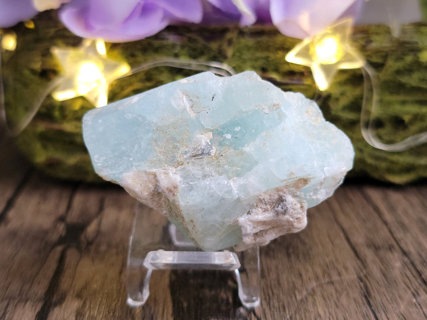 Aquamarine, Blue, Raw Natural Gemstone from Pakistan, 360 Carats, 2", 72 g