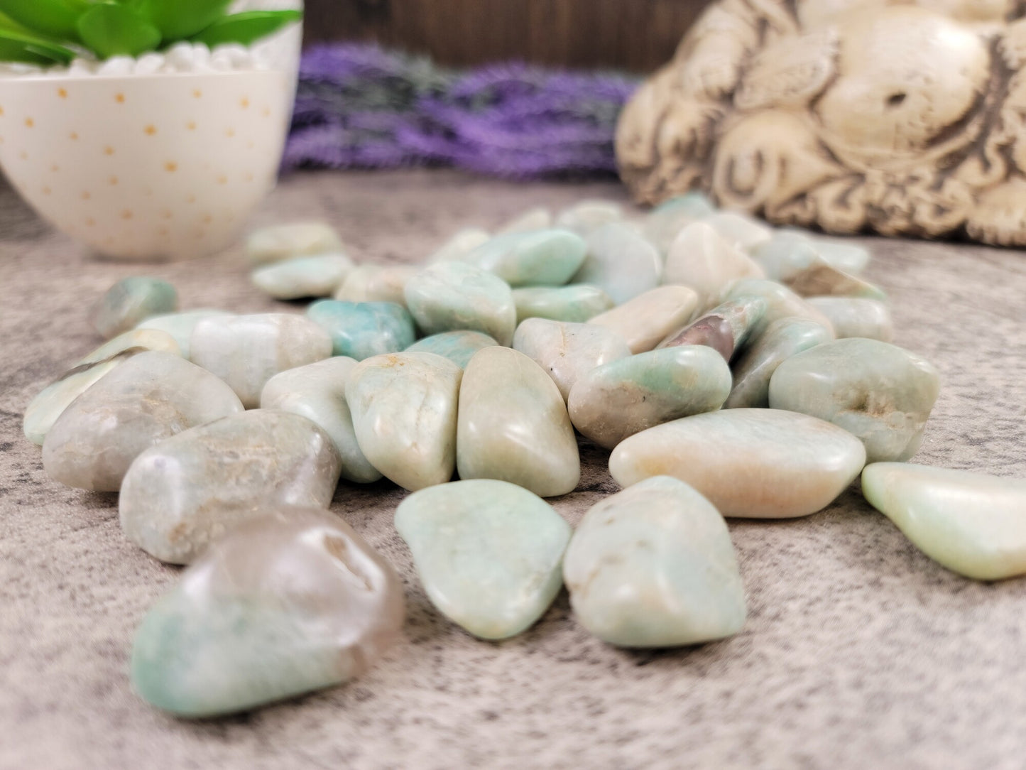 Amazonite, Tumbled