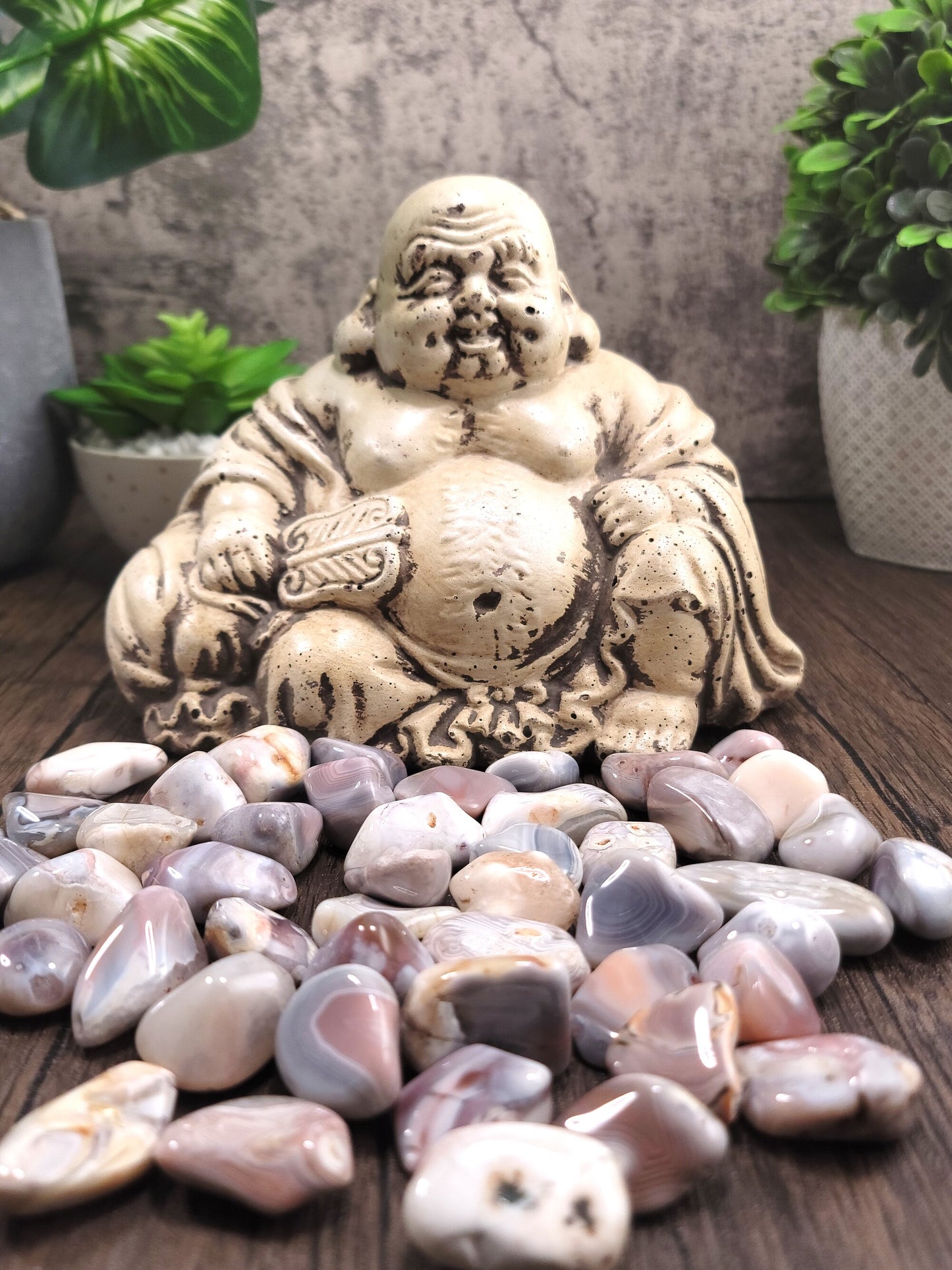 Pink Botswana Agate Tumbled