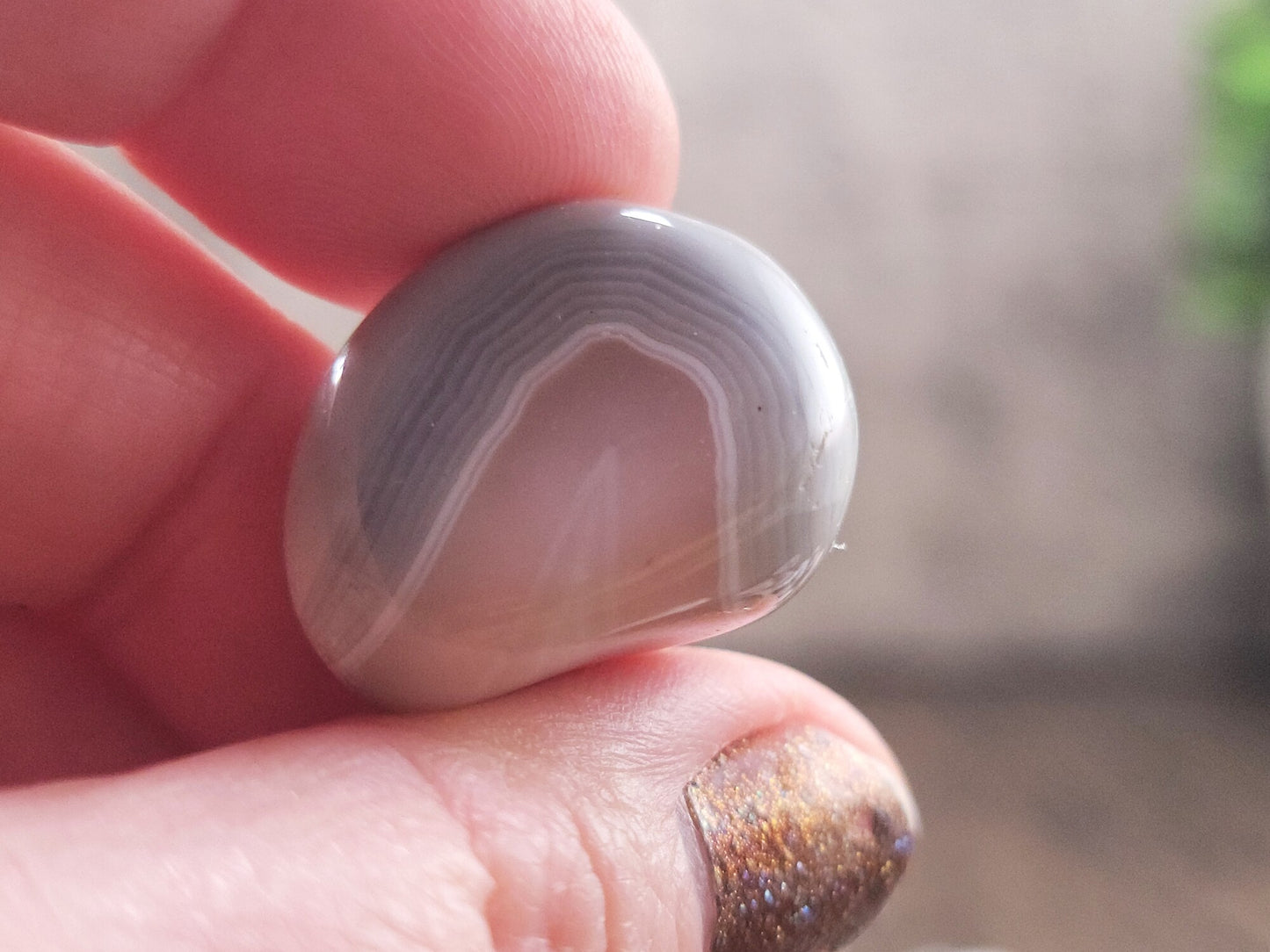 Pink Botswana Agate Tumbled