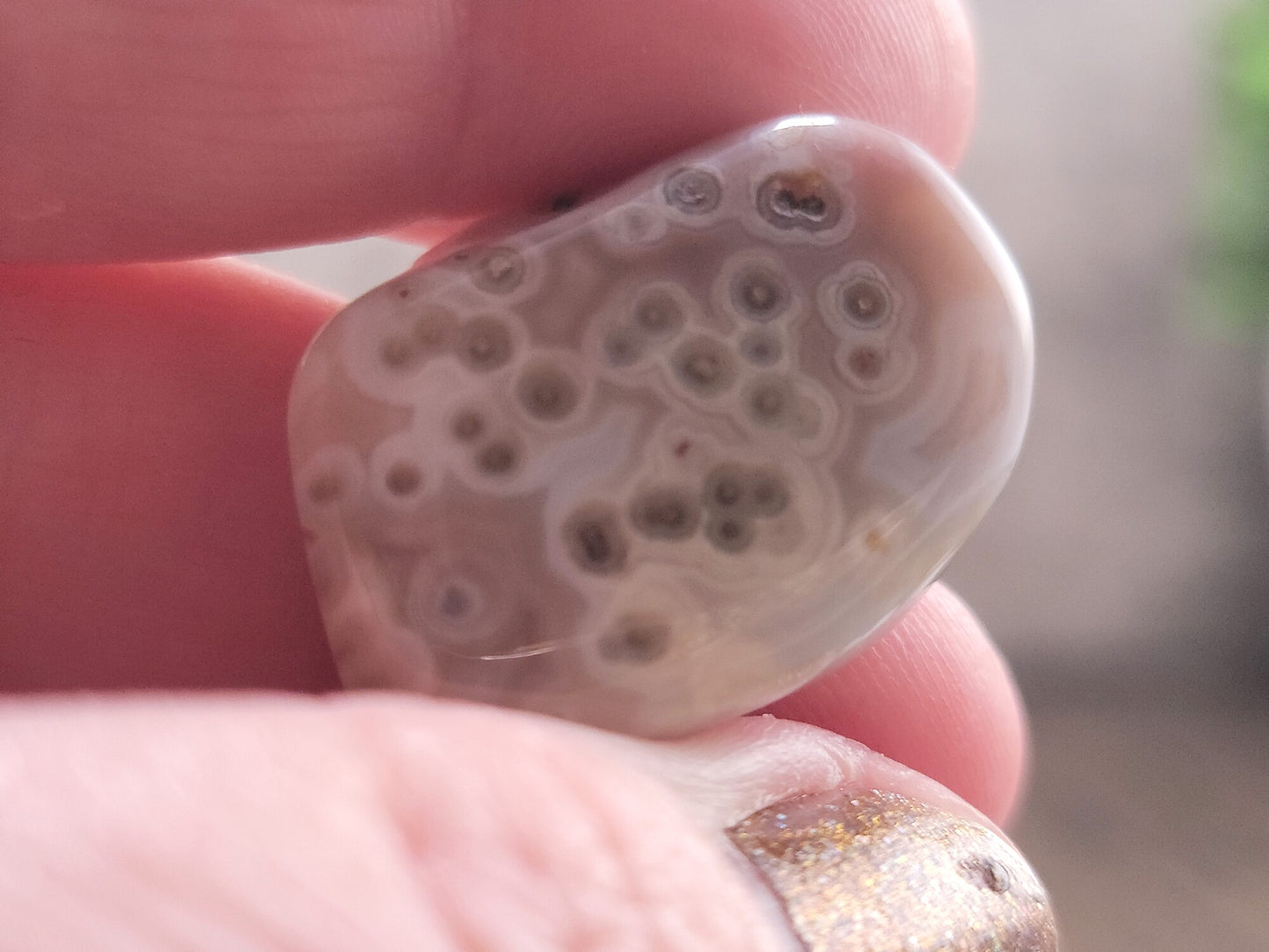 Pink Botswana Agate Tumbled