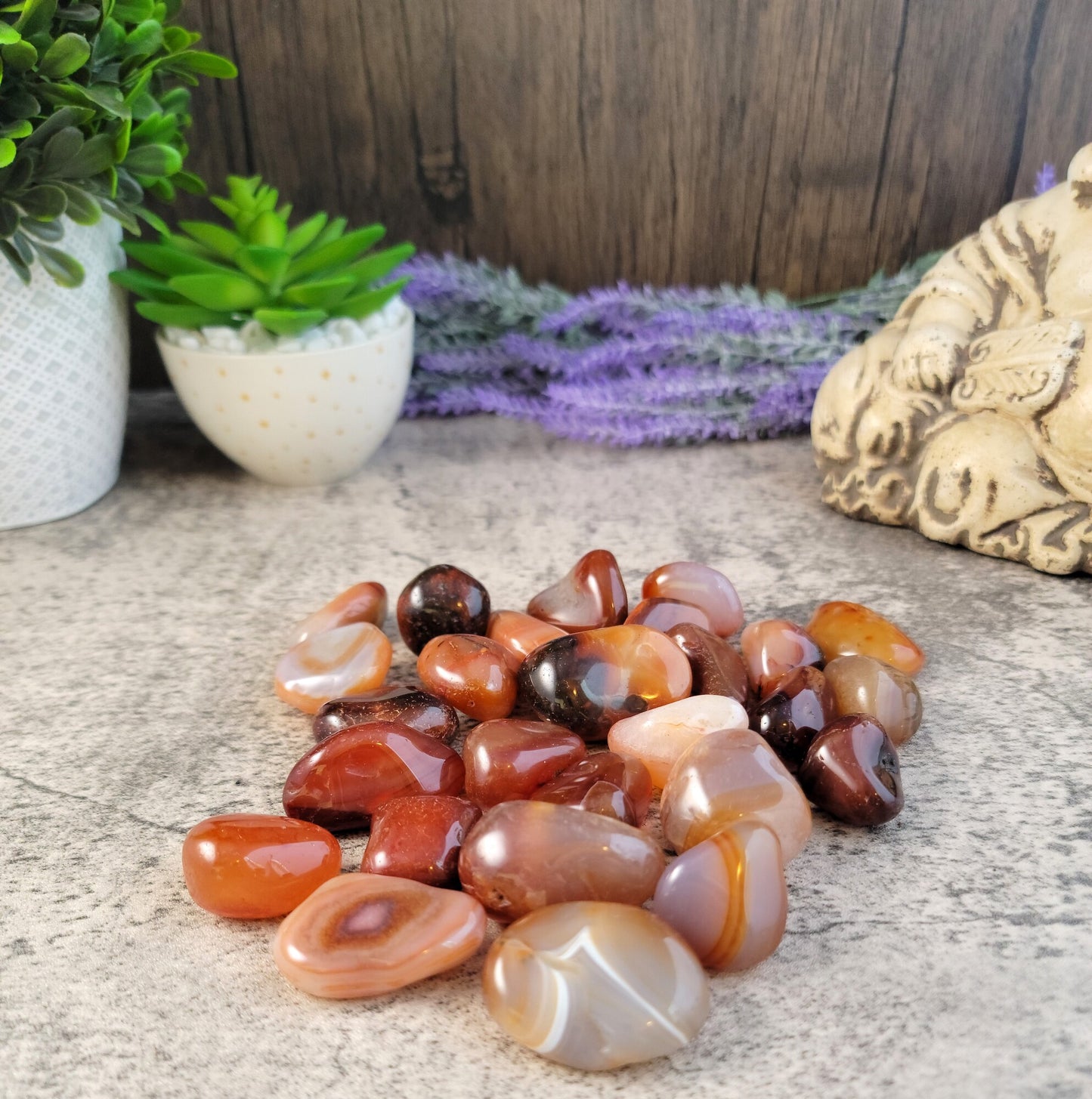 Carnelian, Tumbled