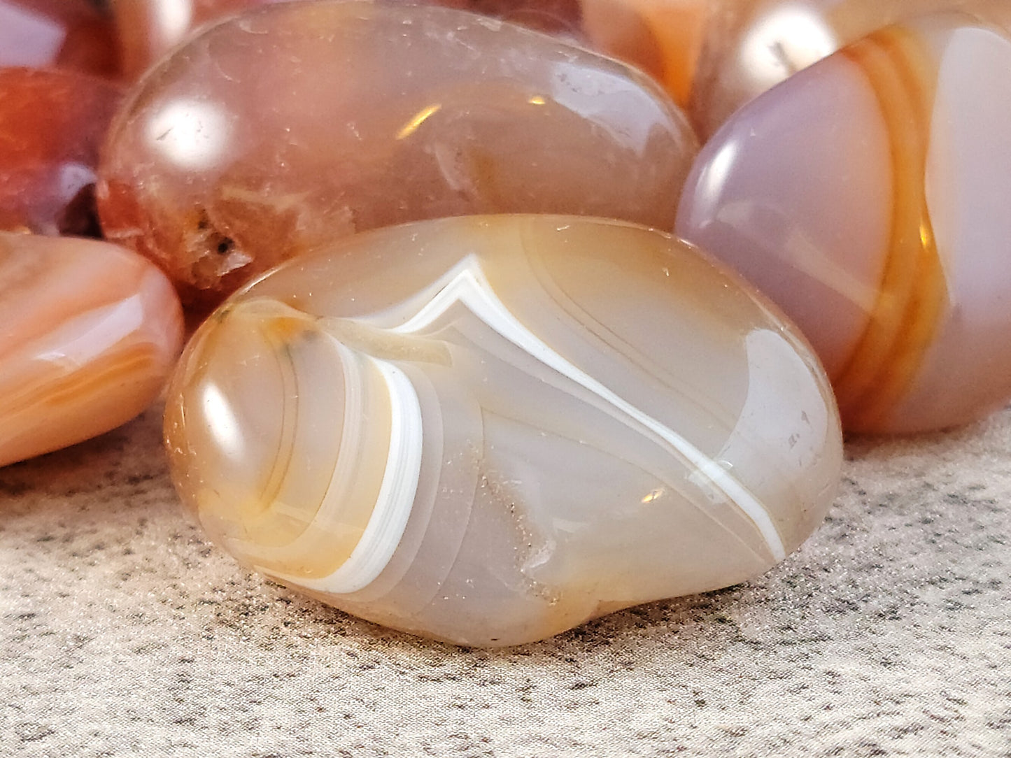 Carnelian, Tumbled