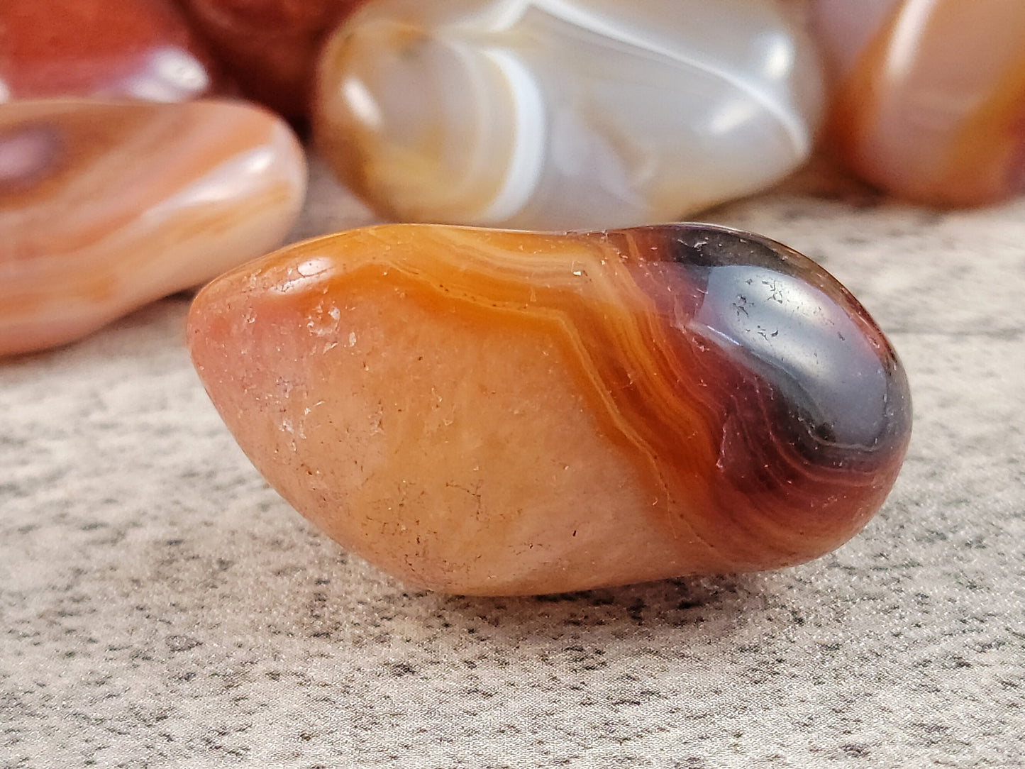 Carnelian, Tumbled