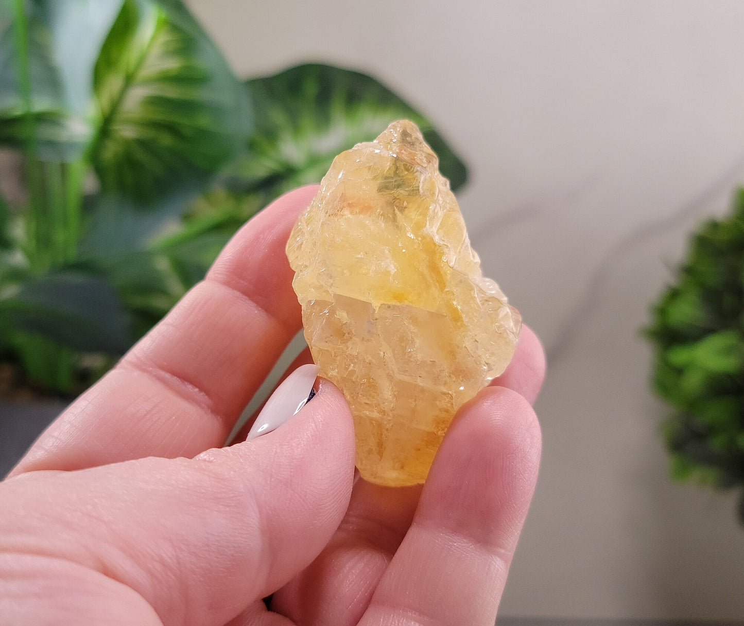 Lemon Calcite, Raw