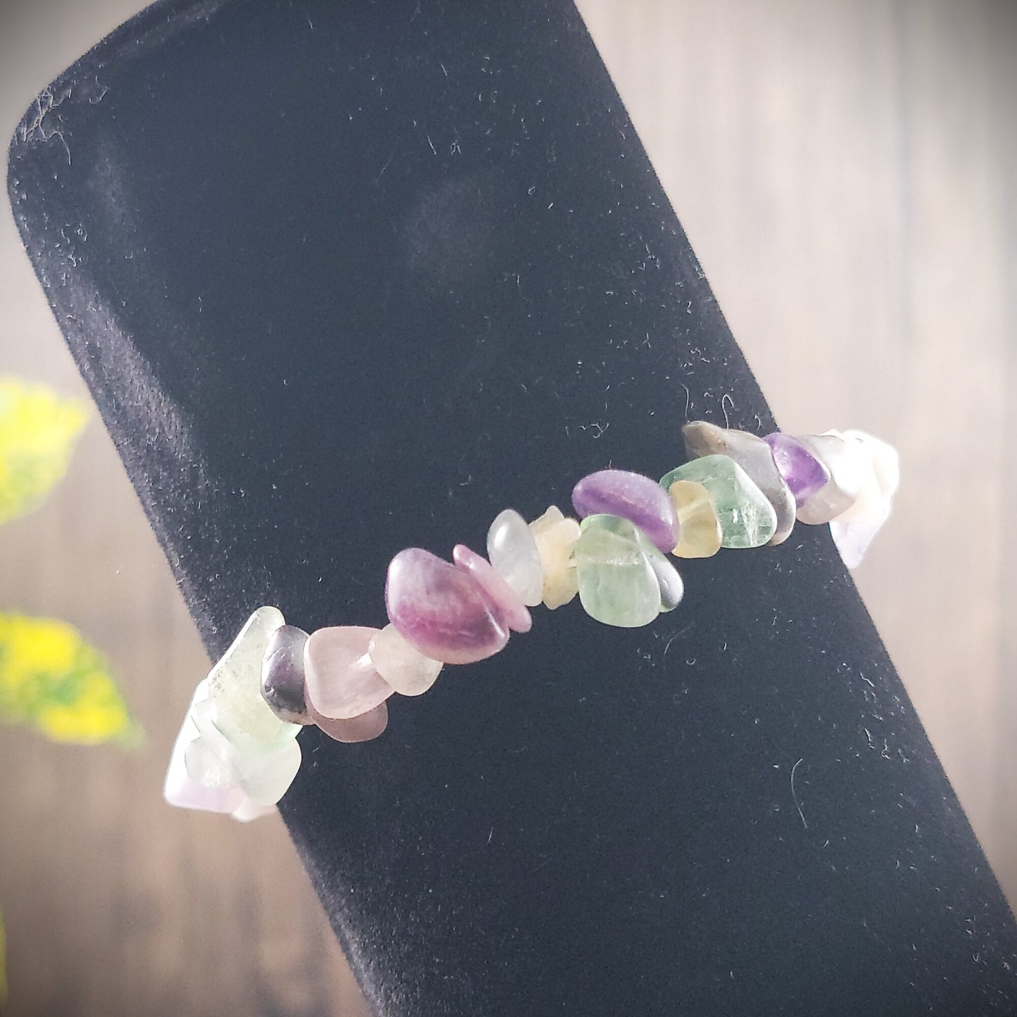 Fluorite Gemstone Bracelet