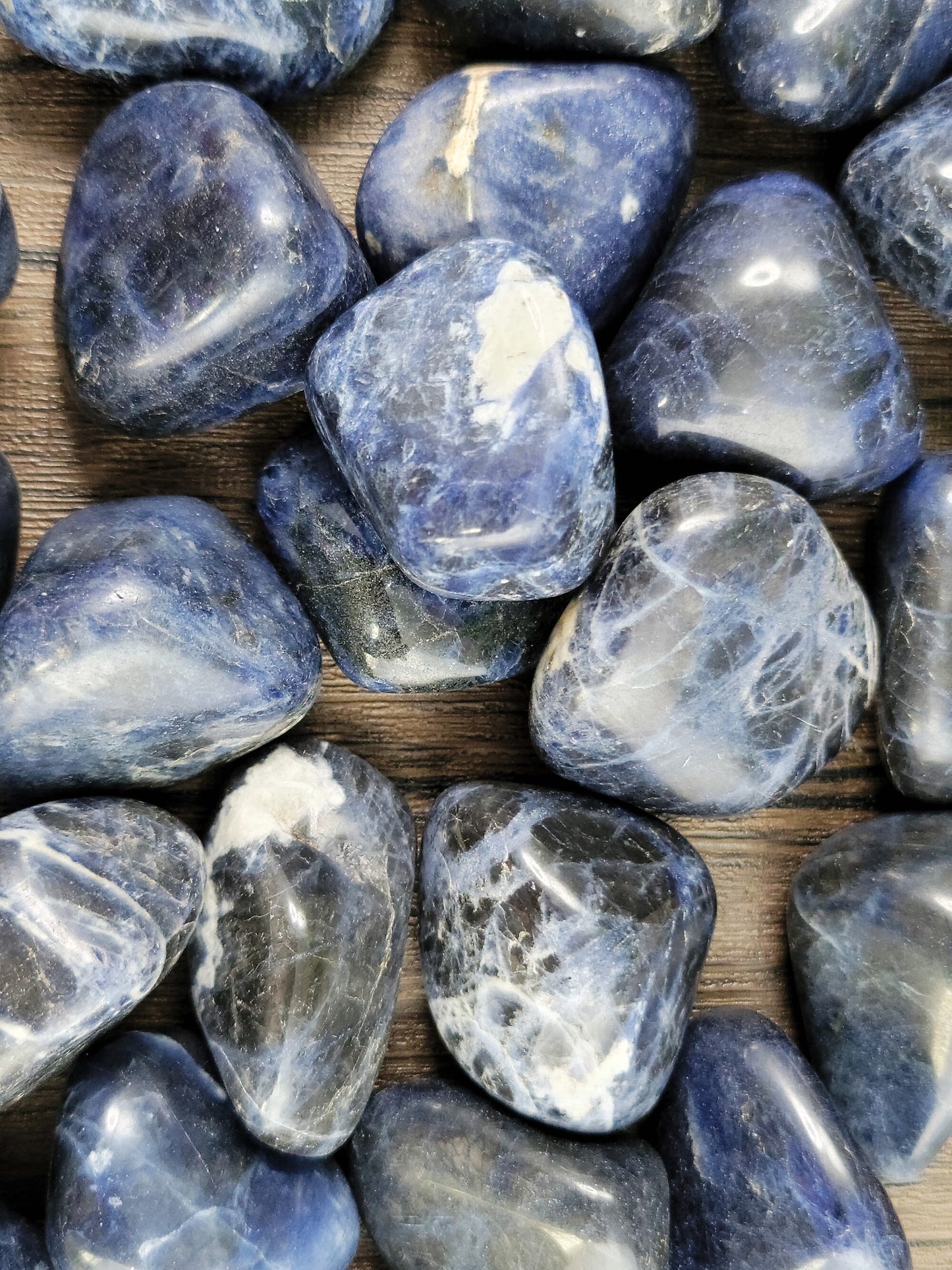 Sodalite, Large Tumbled