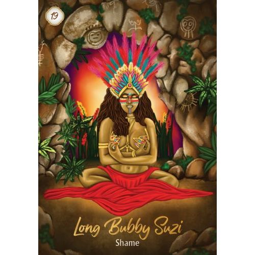 African Goddess Rising Oracle by Abiola Abrams, Artwork by Destiney Powell