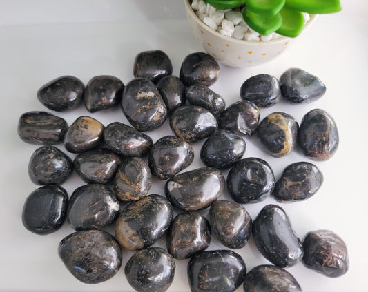 Black Onyx, Tumbled, Large